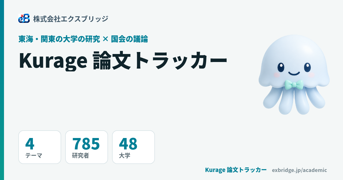 Kurage 論文トラッカー