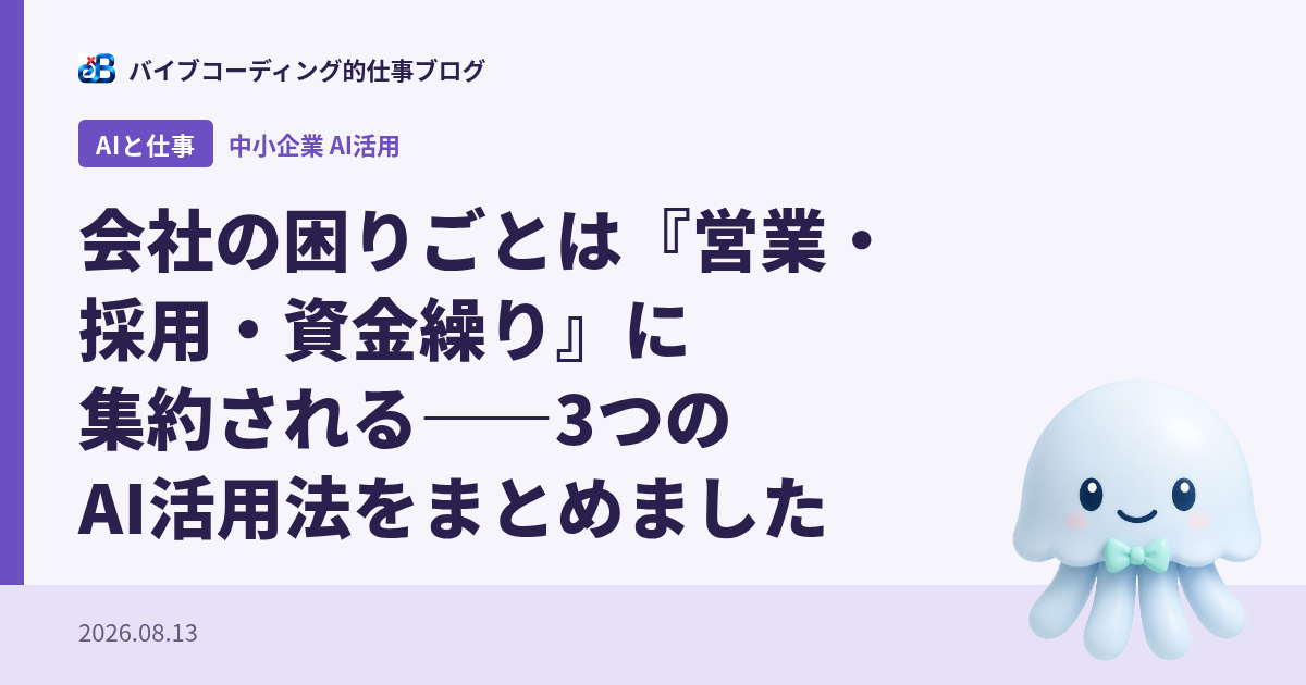 中小企業の悩み解決！AI活用の実践ガイド
